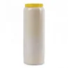 Bougie neuvaine blanche 9 jours