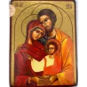ICONE RELIGIEUSE OR - 9x13 Sainte Famille