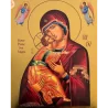 Icone Religieuse OR - 18x23 Notre Dame des Anges