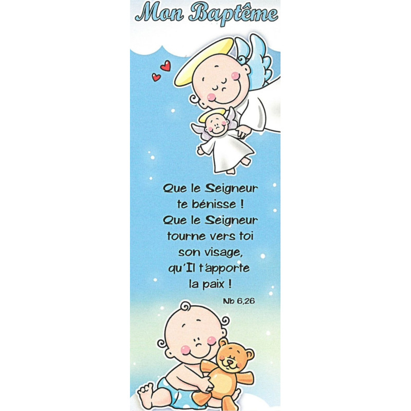 Signets de baptême - KIT06 garçon