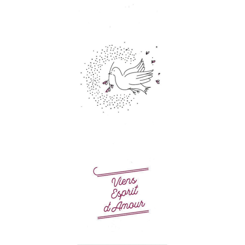 Signets de baptême au fil de la plume - KIT30