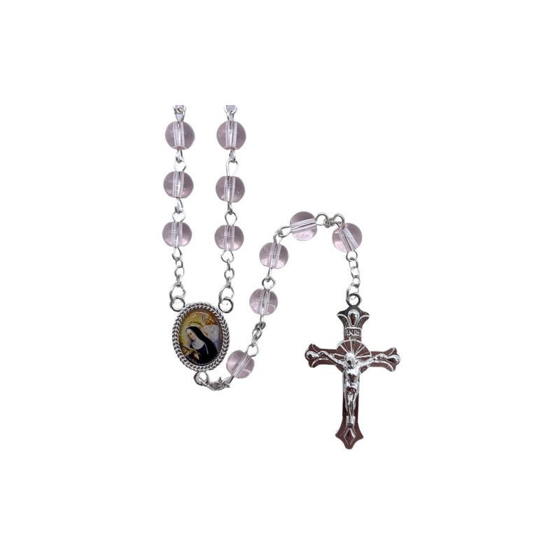 Chapelet Sainte Rita + étui