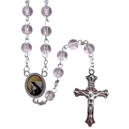 Chapelet Sainte Rita + étui