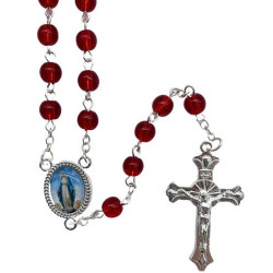 Chapelet Vierge Miraculeuse + étui