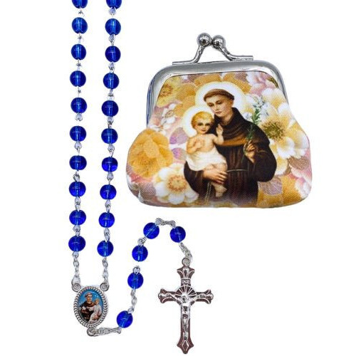 Chapelet Saint antoine + étui
