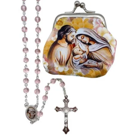 Chapelet Sainte Famille + étui