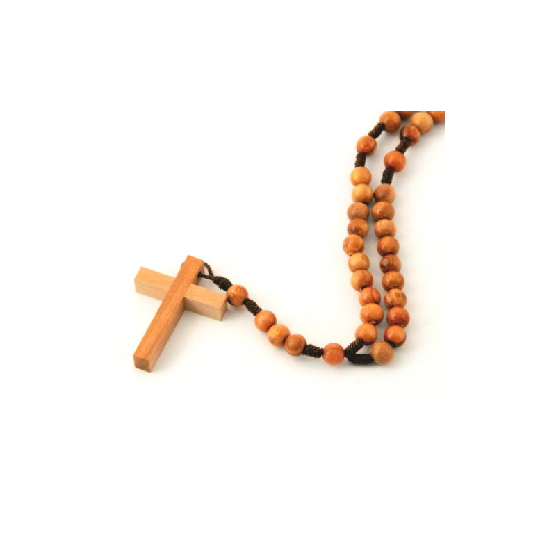 Chapelet bois olivier