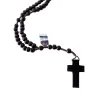 Chapelet  bois avec croix