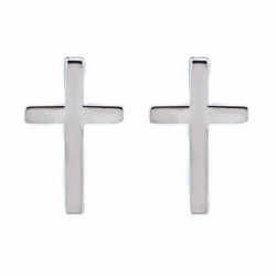 Boucles d'Oreilles en Croix