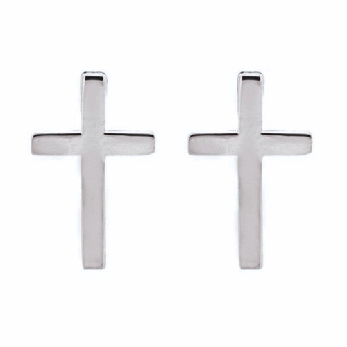 Boucles d'Oreilles en Croix