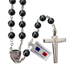 Chapelet moderne hématite