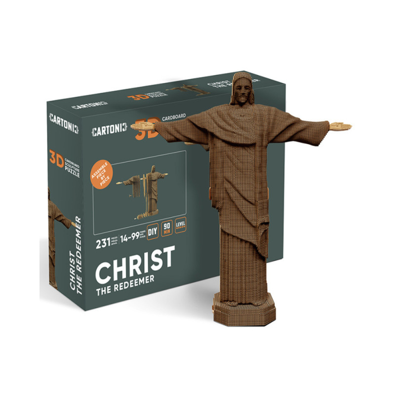 Puzzle 3D Cartonic Le Christ Rédempteur"