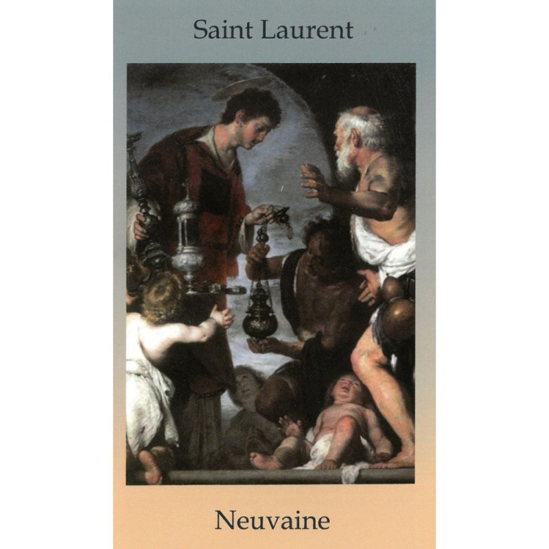 Livret neuvaine à Saint Laurent