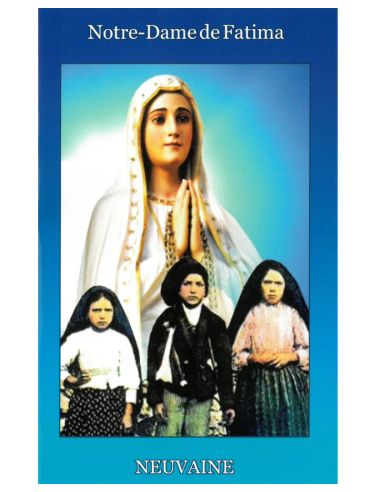 Livret neuvaine à Notre-Dame de Fatima