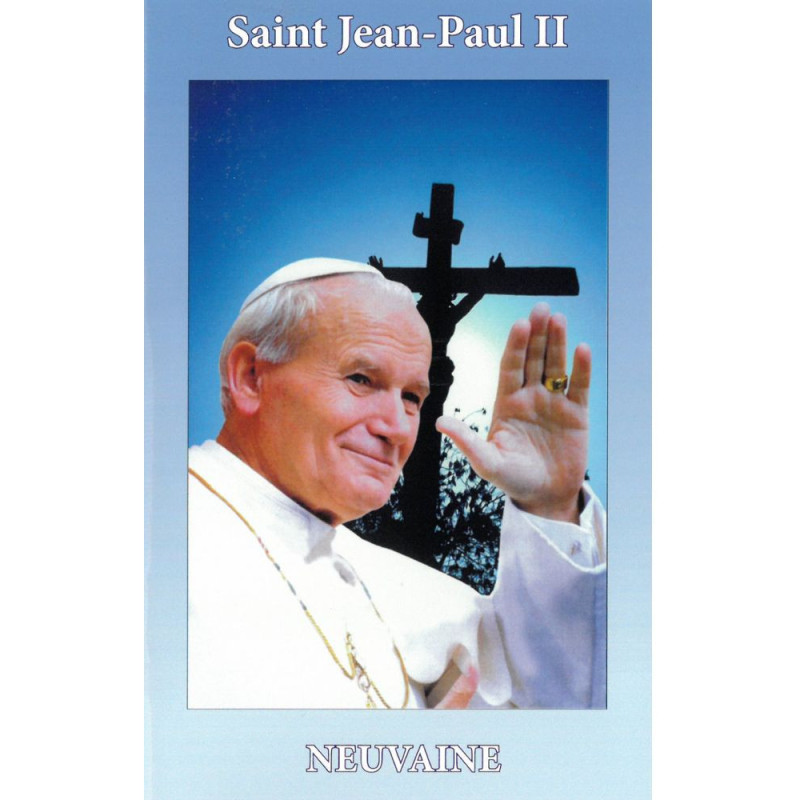 Livret neuvaine à saint Jean-Paul II