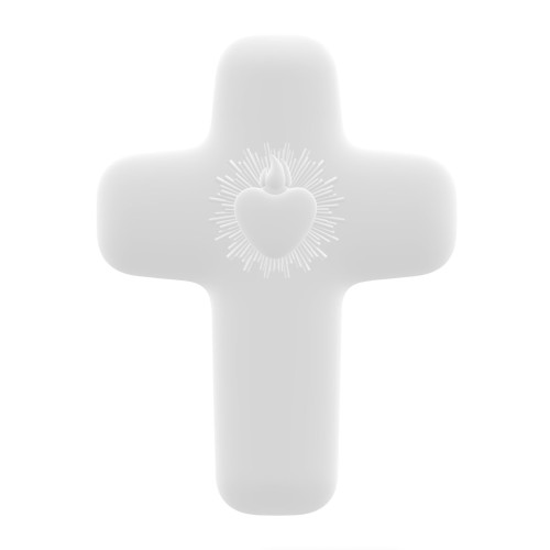 Croix Ex-voto en pierre d'albâtre -  Collection Emany