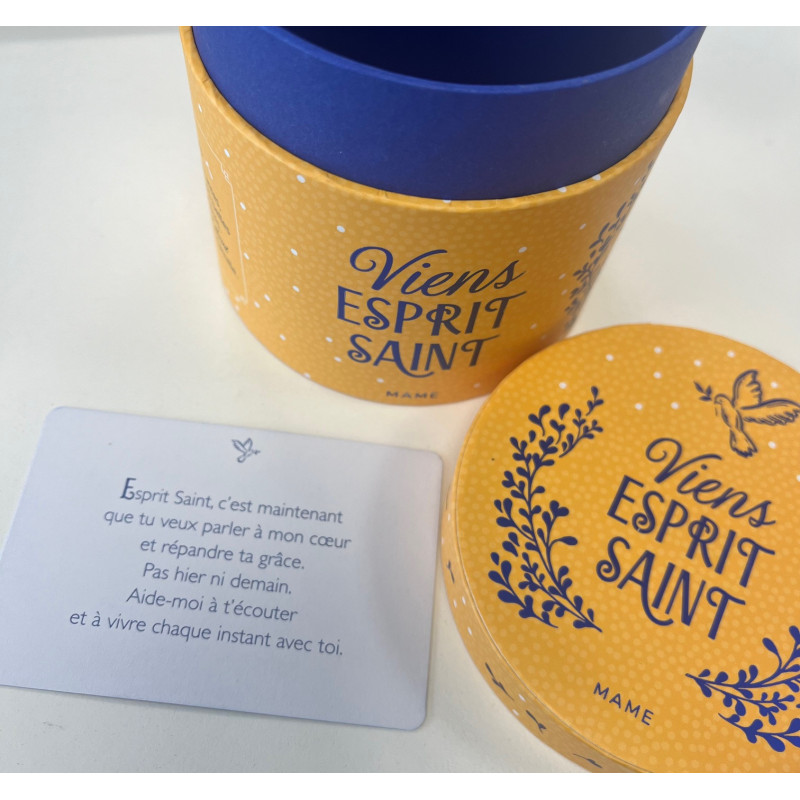 Boite à prières "Viens Esprit Saint" - Prières à piocher - Mame