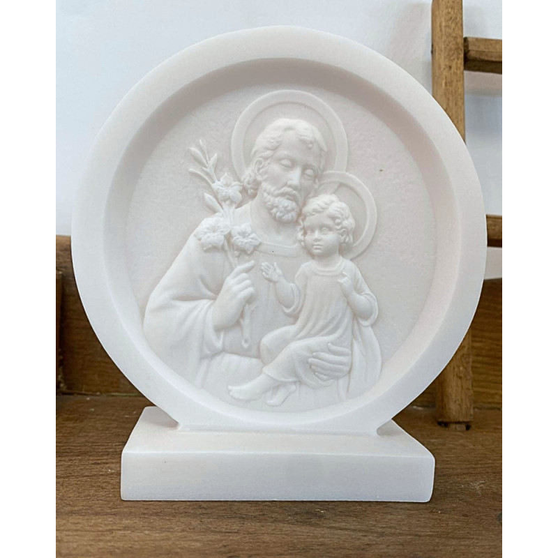 Cadre en albâtre - St Joseph