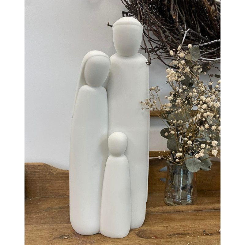 Statue Sainte Famille de Nazareth EMANY - 28cm