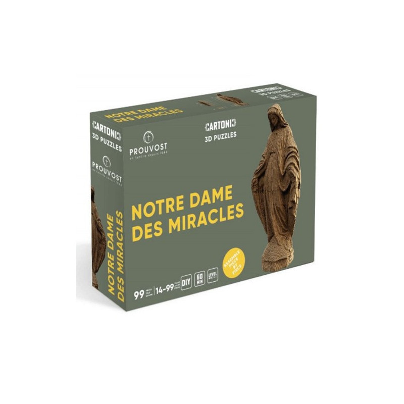 Puzzle 3D Cartonic "Notre dame des miracles"