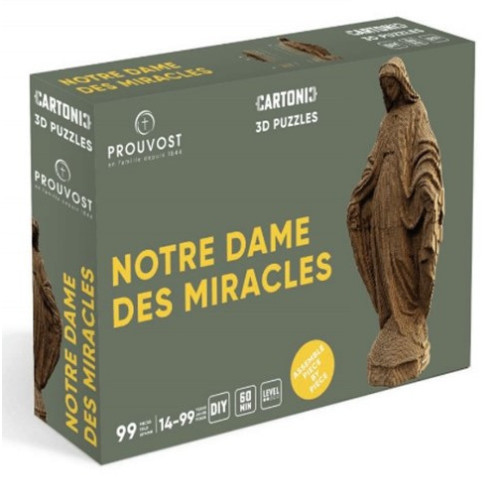 Puzzle 3D Cartonic "Notre dame des miracles"