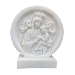 Cadre en albâtre - ND du Perpétuel Secours