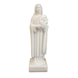 Statue Sainte Thérèse de Lisieux en Albâtre