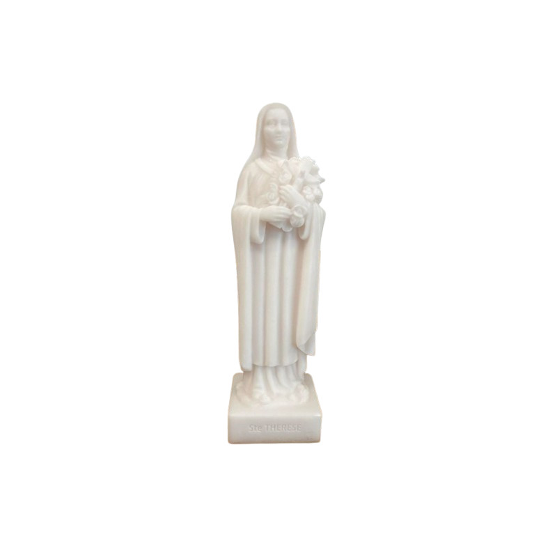 Statue Sainte Thérèse de Lisieux en Albâtre