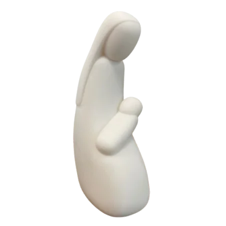 Statue Vierge protectrice EMANY - 19cm
