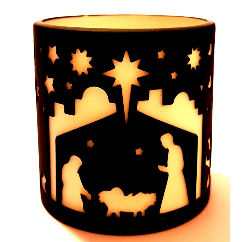 Photophore avec Nativité