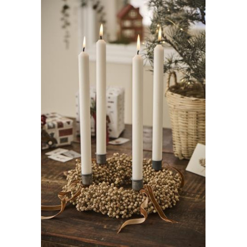 Lot de 4 bougies de Noël - 29cm