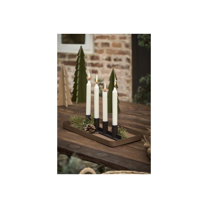 Support pour bougies de Noël