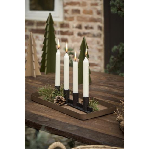 Support pour bougies de Noël