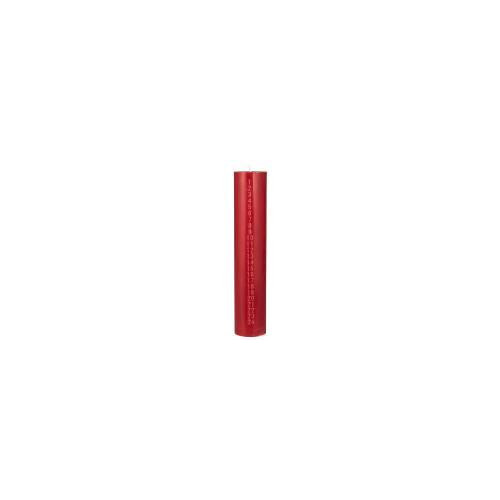 Bougie de l'Avent numérotée - Rouge - 25cm