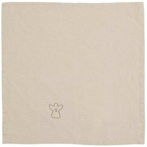 Lot de 4 serviettes de table brodée d'un Ange