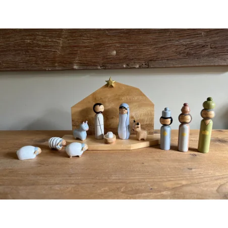 crèche Howoki - Nativité 3 Rois Mages