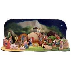 Calendrier de l'Avent en bois - Eric Puybaret