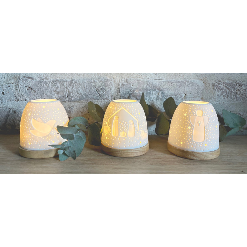 Photophore Emany Ange Lumière | Comptoir Religieux