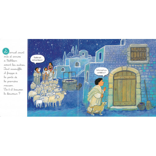 Le petit berger de Noël - Maité Roche - Page intérieure