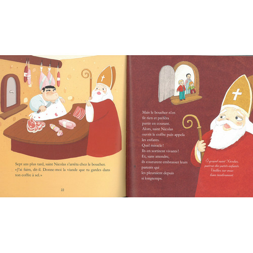 24 histoires de Noël pour attendre Jésus avec les petits - Mame - Page intérieure