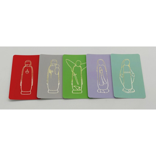 Carte simple de communion  - 65X105 mm - Collection