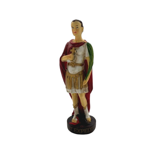 Statue religieuse Saint Expédit 16cm