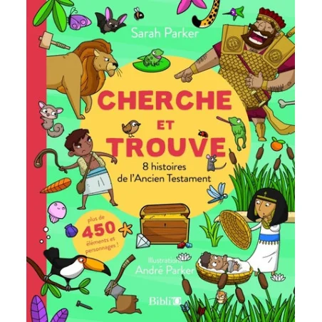 Cherche et trouve "8 histoires de l'ancien Testament"