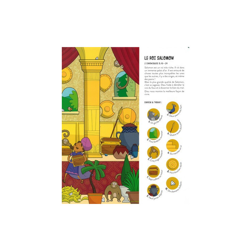 Cherche et trouve "8 histoires de l'Ancien Testament" - page