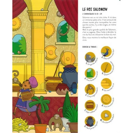 Cherche et trouve "8 histoires de l'Ancien Testament" - page
