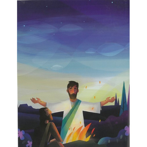 Jour de Joie / Triste Nuit, L'histoire de Pâques à méditer en famille - éditions Bibli'o - page