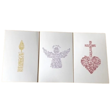 Cartes simples Au fil des mots - KITCARTESIMPLE11