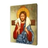 ICONE RELIGIEUSE EN FEUILLE D'OR - 10x15 - Bon Pasteur