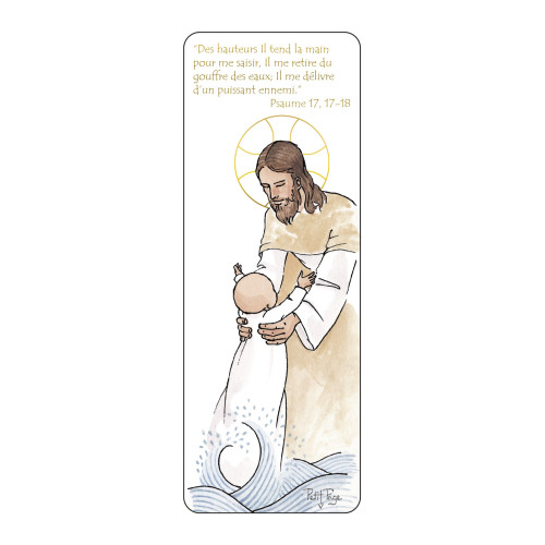 Lot de 12 Signets de baptême - Petit Page