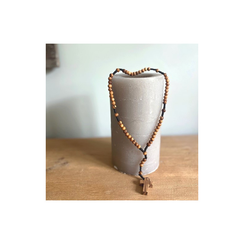 Chapelet bois olivier | Comptoir Religieux